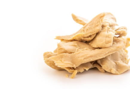 A pile of cultivated chicken